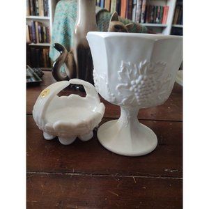 Vintage Westmoreland Milk Glass - MCM/Boho/Jungalow